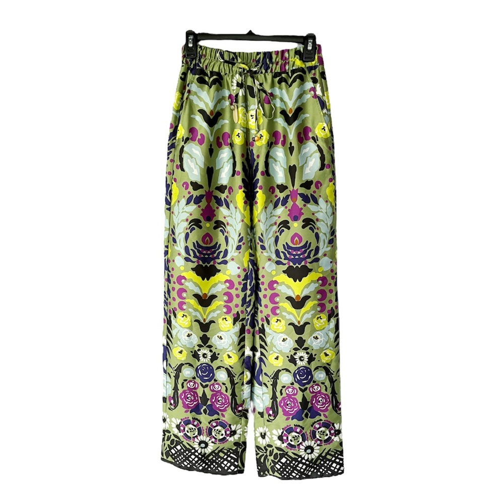 Zara NWT Silky Boho Pants